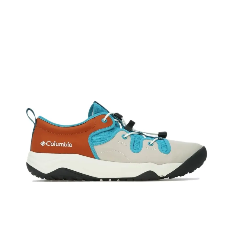 Columbia Anti-Slip Wear-Resistant Low-Top Casual Shoes Unisex Gray Orange-1