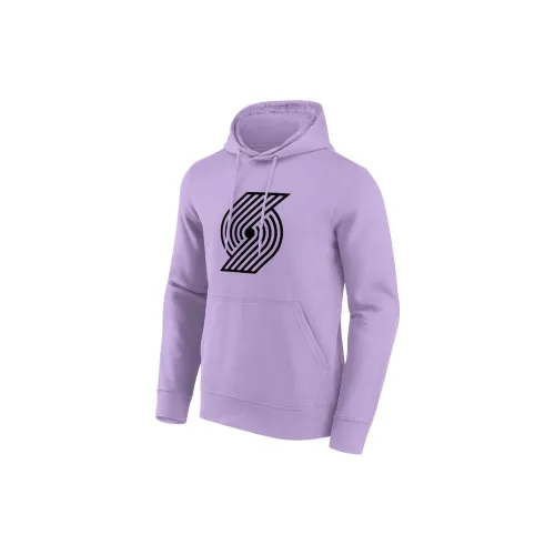 NBA Portland Trail Blazers Sweatshirts Men Purple