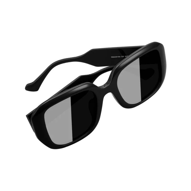 SUYAN Plate Frame Square Sunglasses Unisex-1