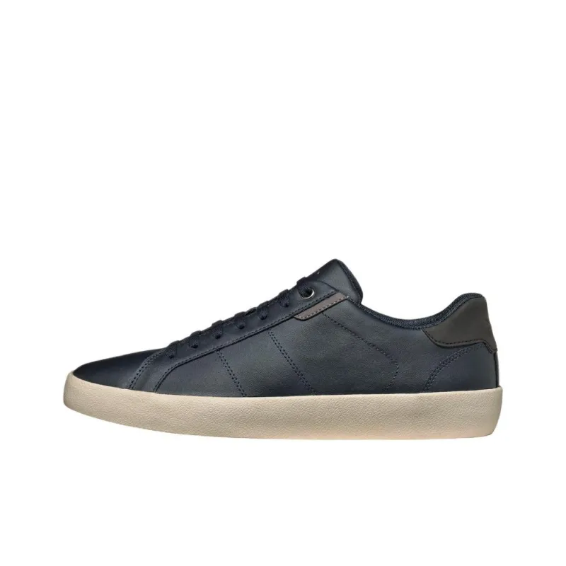 GEOX Anti Slip Wear Resistant Low Top Skateboard Shoes Men's Black-0