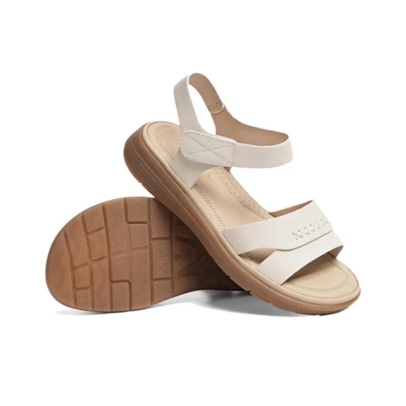 RED DRAGONFLY One Strap Sandals 3.5cm Women's Ecru-3