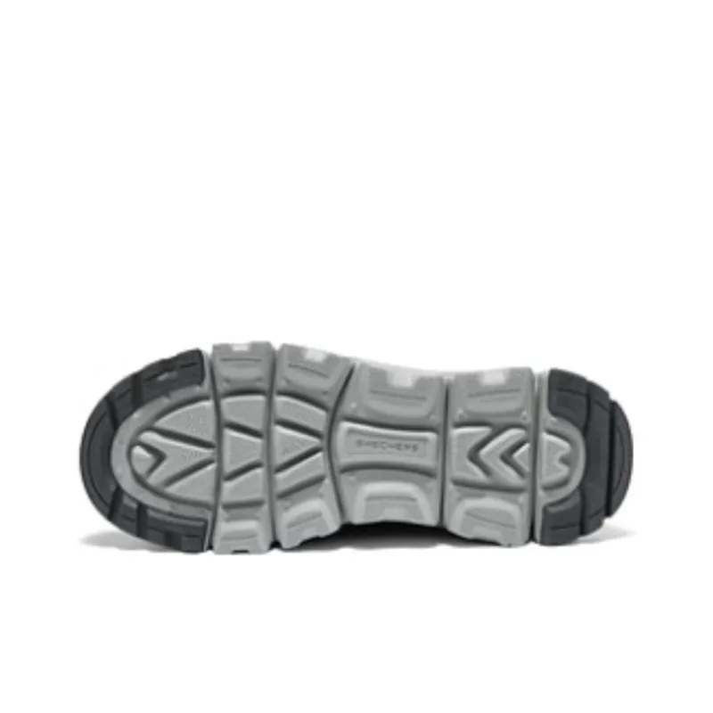Skechers OUTDOOR MENS Anti Slip And Wear Resistant Breathable Trekking Shoes Men's Gray Orange-4
