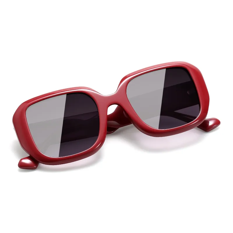 SUYAN Plate Frame Square Sunglasses Unisex-7