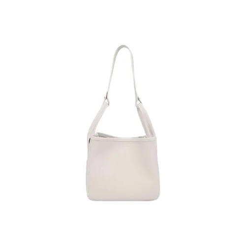 Carksky PU Shoulder Bag Regular Women's White/Black