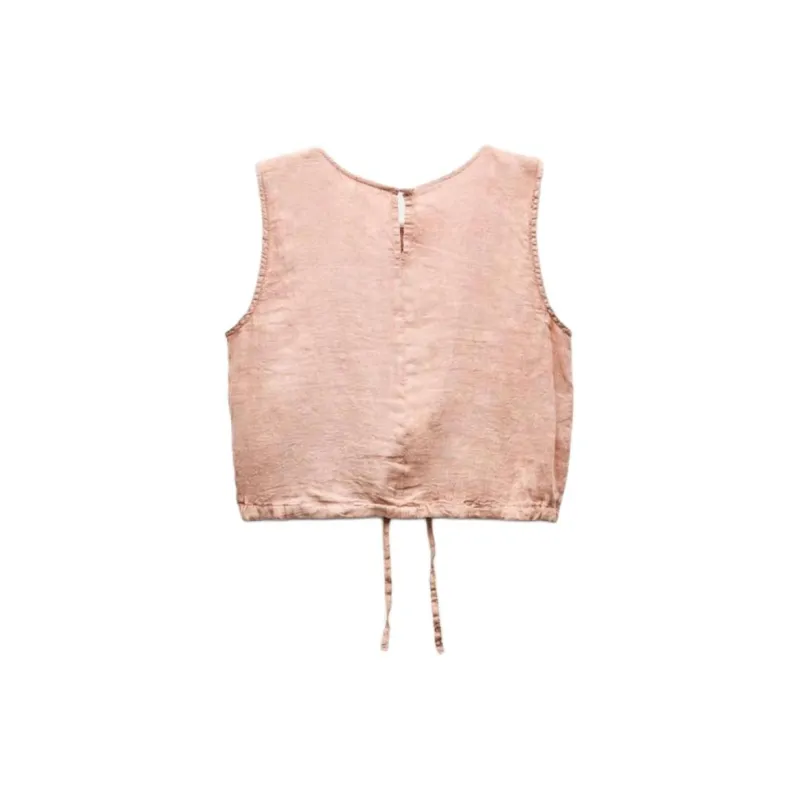 ZARA ZW Series Tank Tops Women's Pink-1