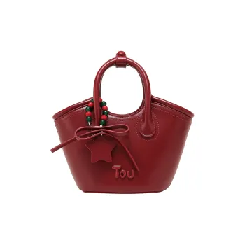 TOUTOU PU Handbag Regular Women's Multicolor