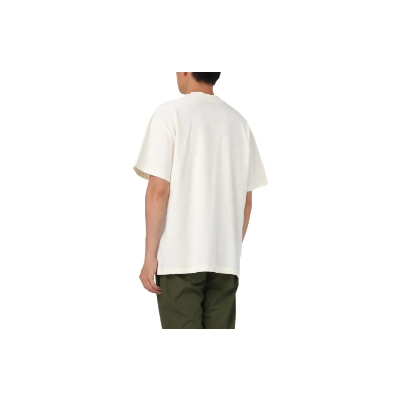 MSGM Brushed Logo Crewneck T Shirt-1