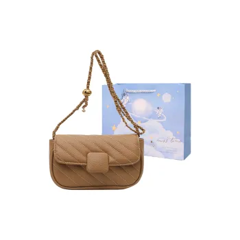 Duoluplo Doron Paul PU Crossbody Bag, Shoulder Bag Women's Khaki/Black/White