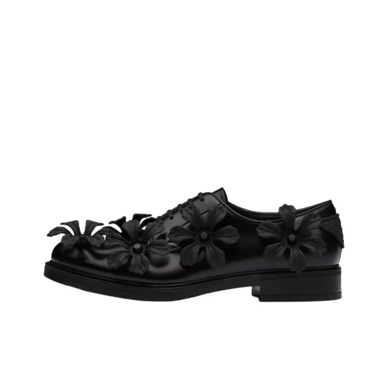 PRADA Dress Shoes Men Low Top Black-0