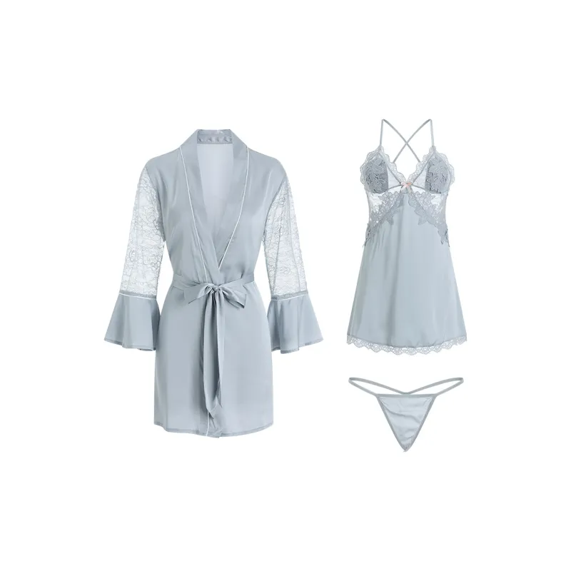 MIIOW Pajama Set Women's Sky Blue-0