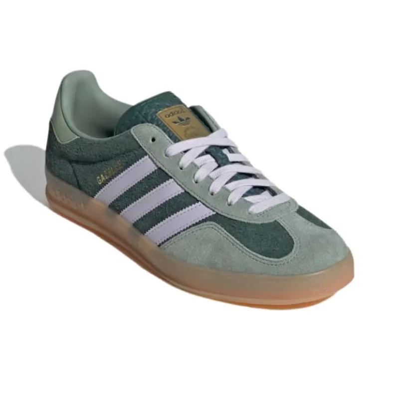 Adidas Gazelle Indoor Mineral Green Silver Dawn-2