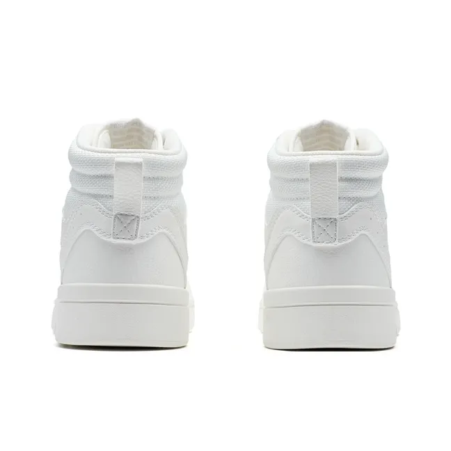 XTEP MAXX LITE Wear Resistant High Top Skateboard Shoes Women's Sail White-3