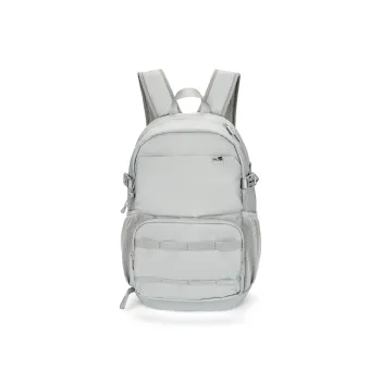 XTEP Nest Fabric Storage Backpack, Students Backpack Unisex Gray