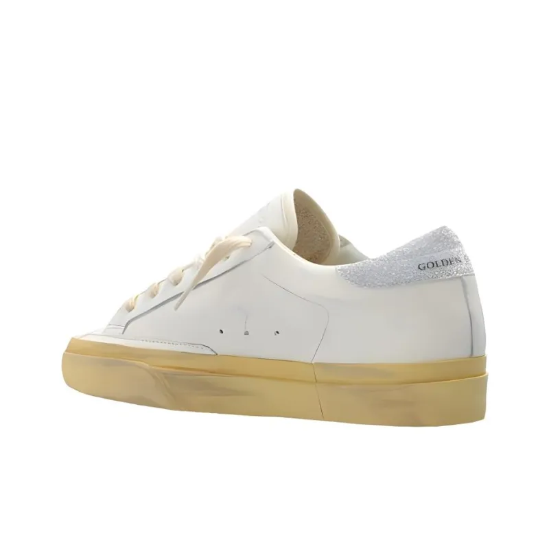 Golden Goose Super Star Low Top Skateboard Shoes Women's White-4