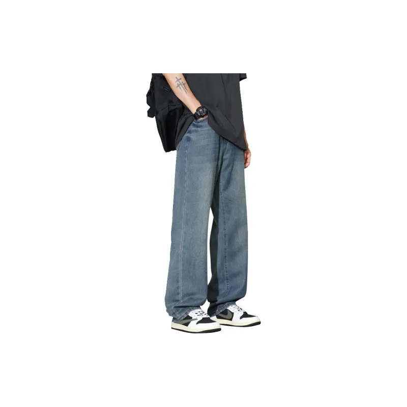 TREK&TRAVEL Jeans Unisex Blue-1
