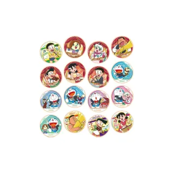 KAYOU Doraemon Characters  Nobita's Earth Symphony Badges