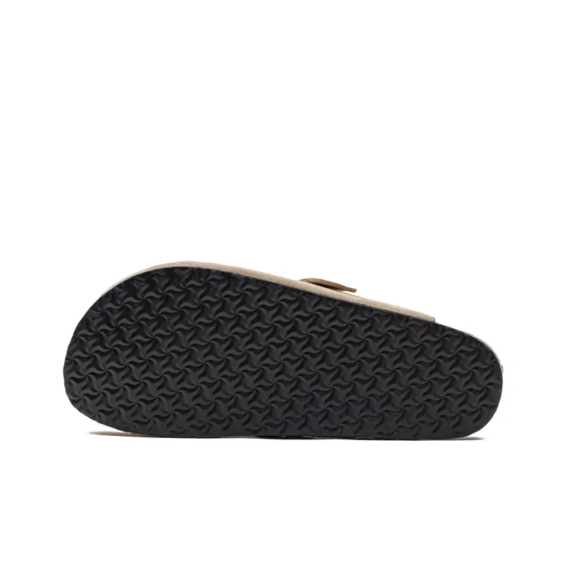 MADEN Cork Sole Quiet Genuine Leather Closed Toe Slipper Mules Unisex-2