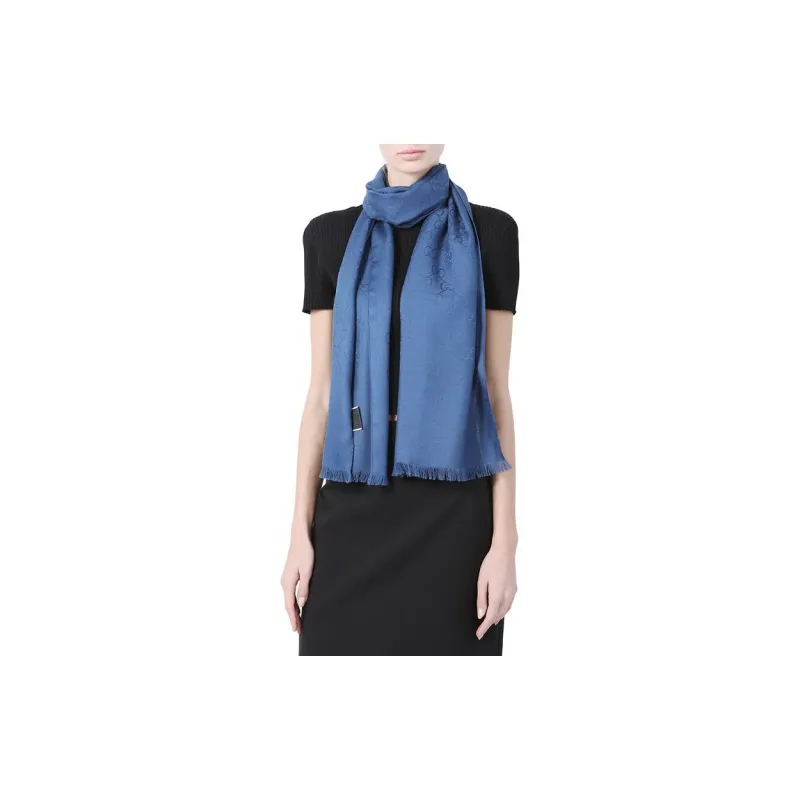 GUCCI GG Knit Scarves Unisex-1