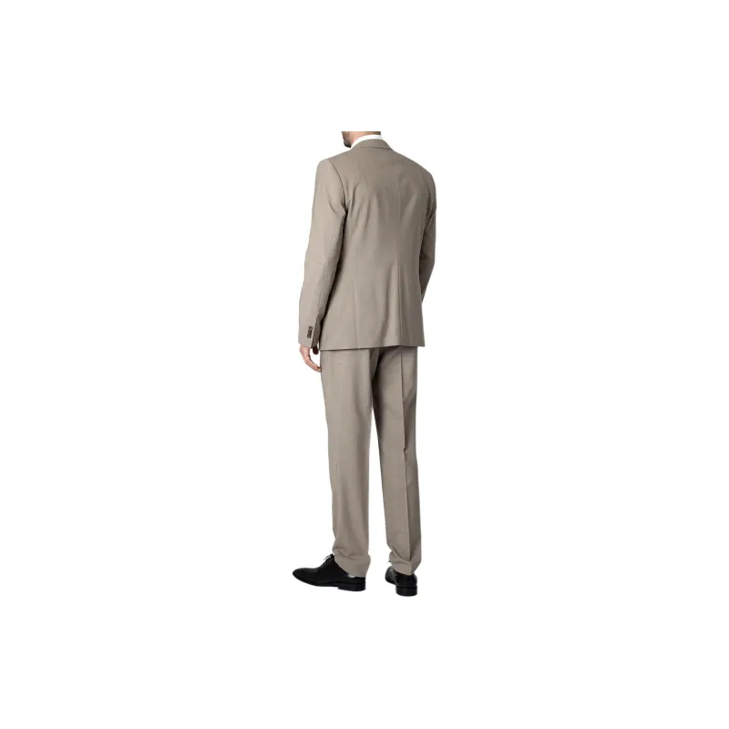 HUGO BOSS Business Suit Men's Light Brown-2