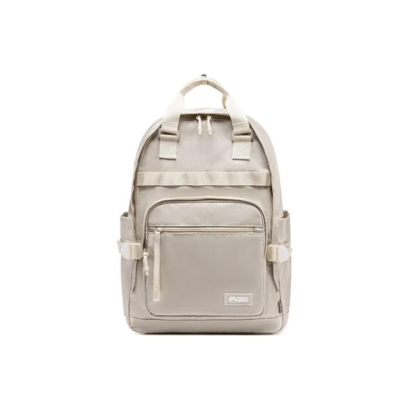HLA Panda Wowo Series Polyester Laptop Backpack Regular Unisex Khaki/Black-1