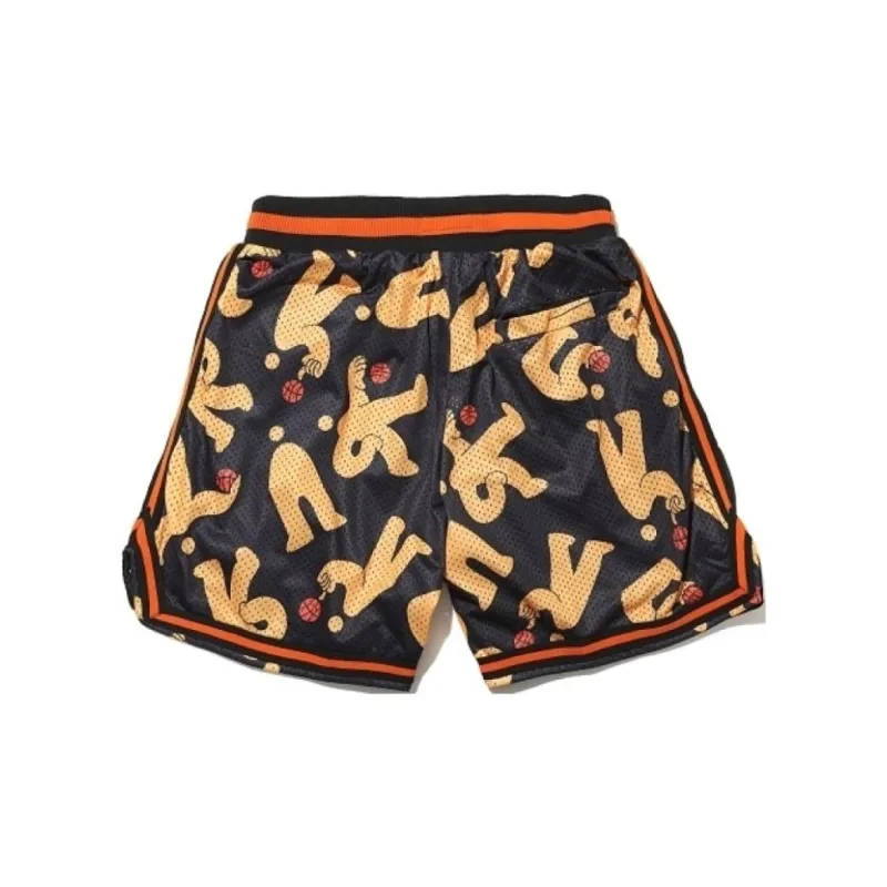 Market Morning Pick Up Mesh Basketball Shorts-1