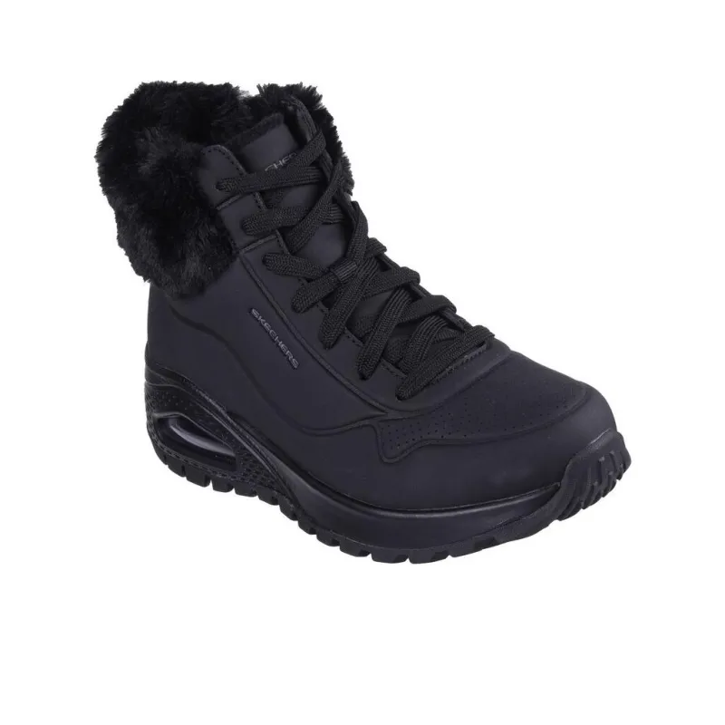 Skechers Uno Ankle Boots Women's Black-2