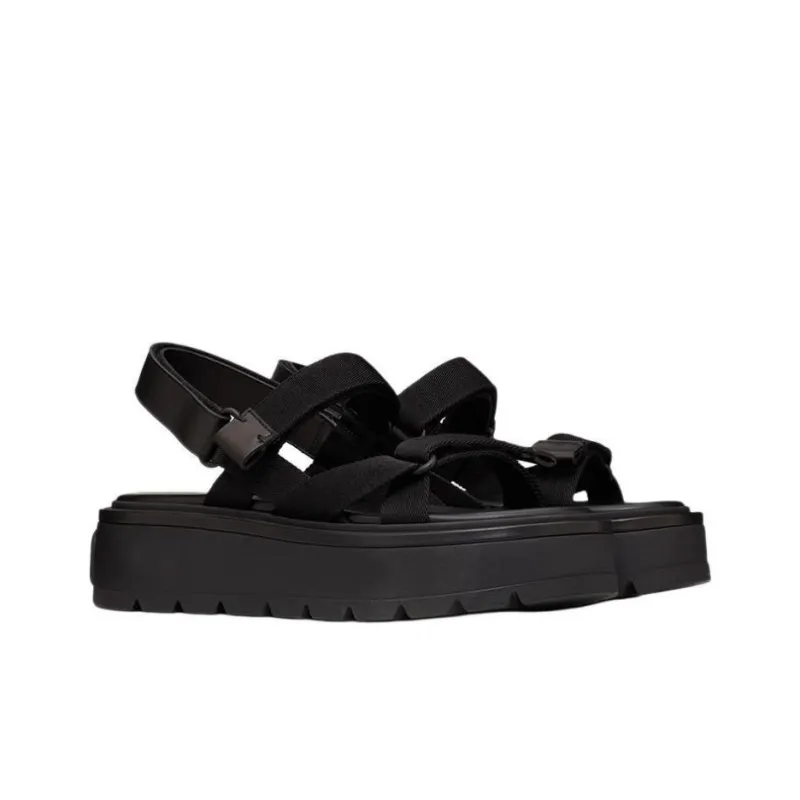 Valentino Uniqueform Beach Sandals Men's Black-2