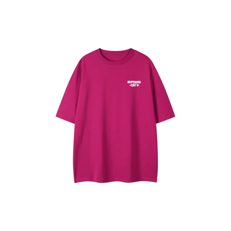 Supremo Cat T Shirts Unisex-9