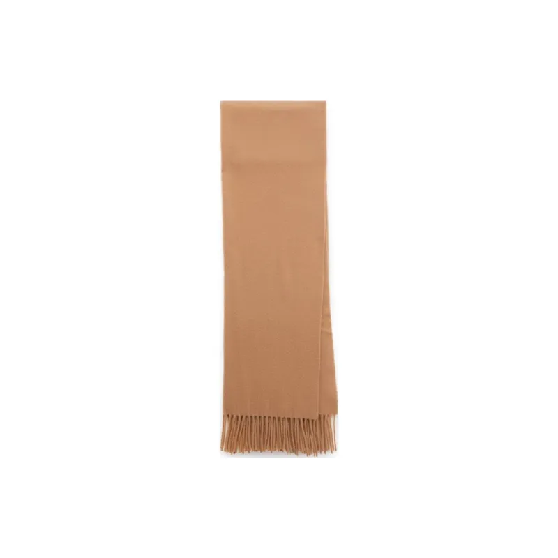 TOTEME Wool Knit Scarves Women's Brown-1
