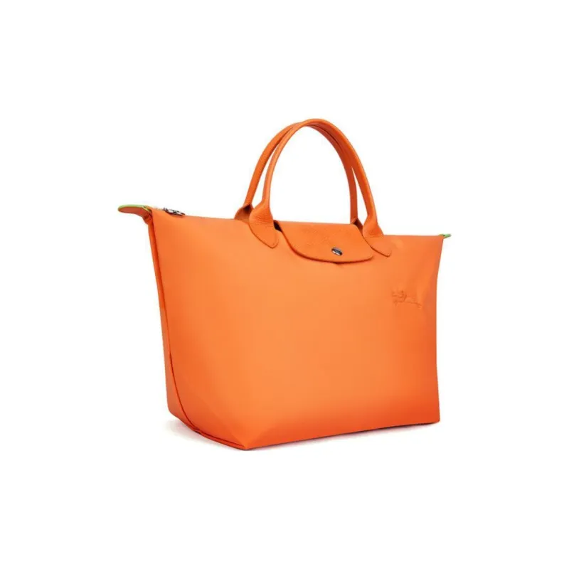 LONGCHAMP Le Pliage Logo Embroidered Medium Tote Bag-2