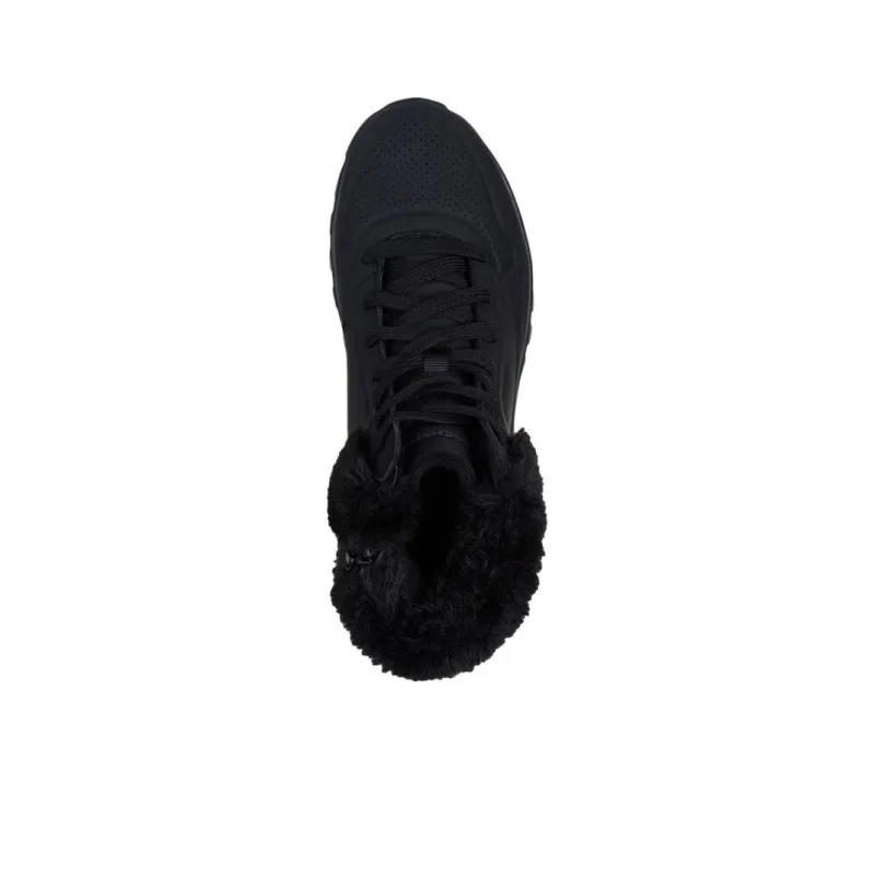 Skechers Uno Ankle Boots Women's Black-3