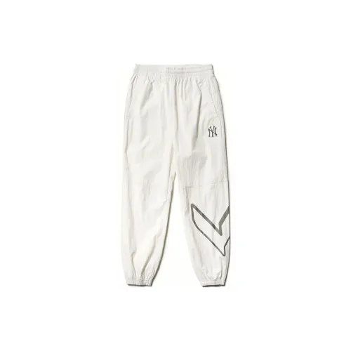 MLB New York Yankees Knitted Sweatpants Men White