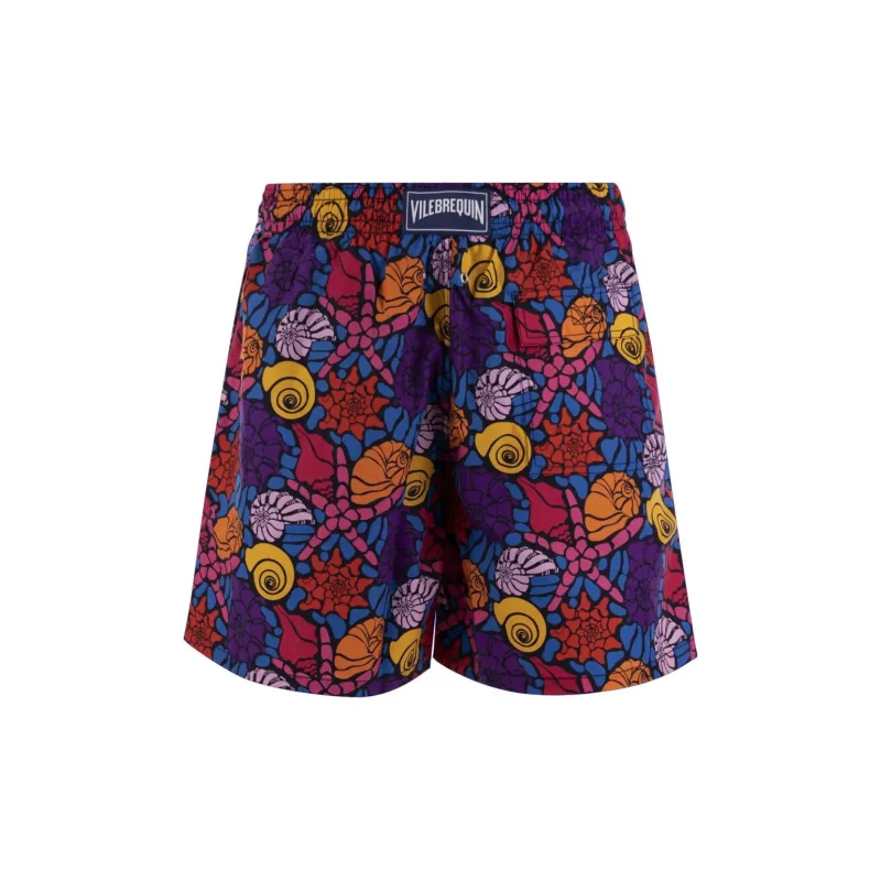 Vilebrequin Noumea Graphic print Swim Shorts-1