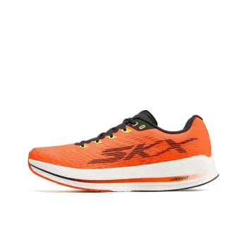 Skechers MEN'S GO Anti-Slip Wear-Resistant Low-Top Running Shoes Men's Orange