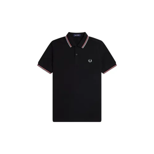 FRED PERRY Polo Shirts Men Black