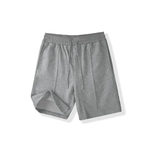 SHANTREE Casual Shorts Unisex Light Gray