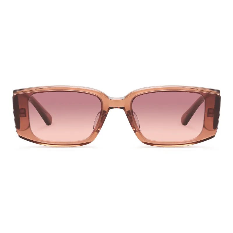 SUYAN Plate Frame Square Sunglasses Unisex-16