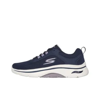 Skechers GO WALK Abrasion Resistant Slip Resistant Low Top Casual Shoes Women's Dark Blue Purple