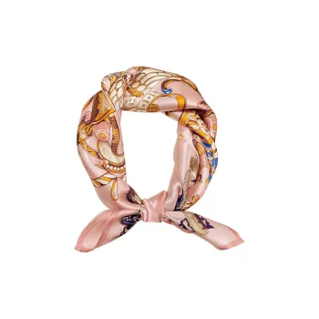 MITHAOL KUSC 100% Mulberry Silk Silk Scarves Women's Gemstone Pink