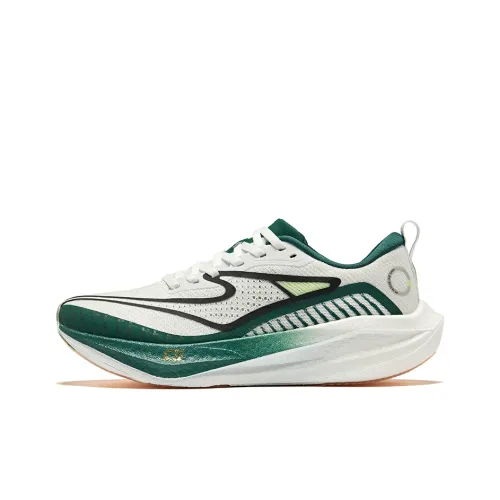 Erke Dust 3.0 Running Shoes Women's Low-Top Alke White Teal Mountain Green