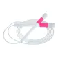 Pink Handle White Cord