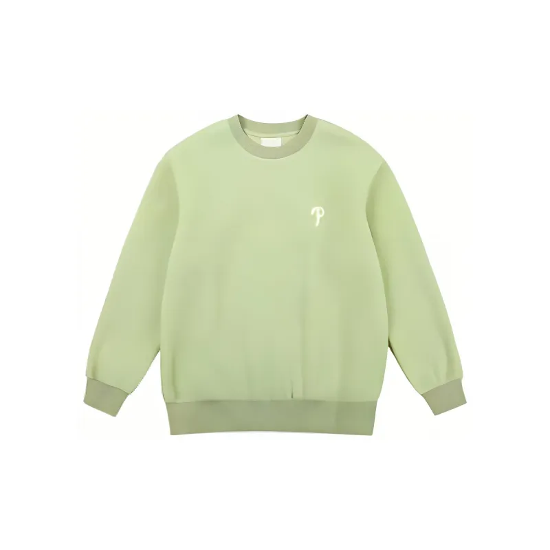 MLB Frown Bear Series Sweatshirt Unisex Light Green-1