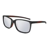 Mirrored Lens with Red Legs