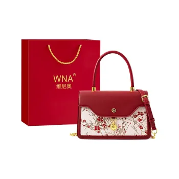 Vigno Synthetic Leather Handbag One Shoulder Crossbody Regular Women's Red