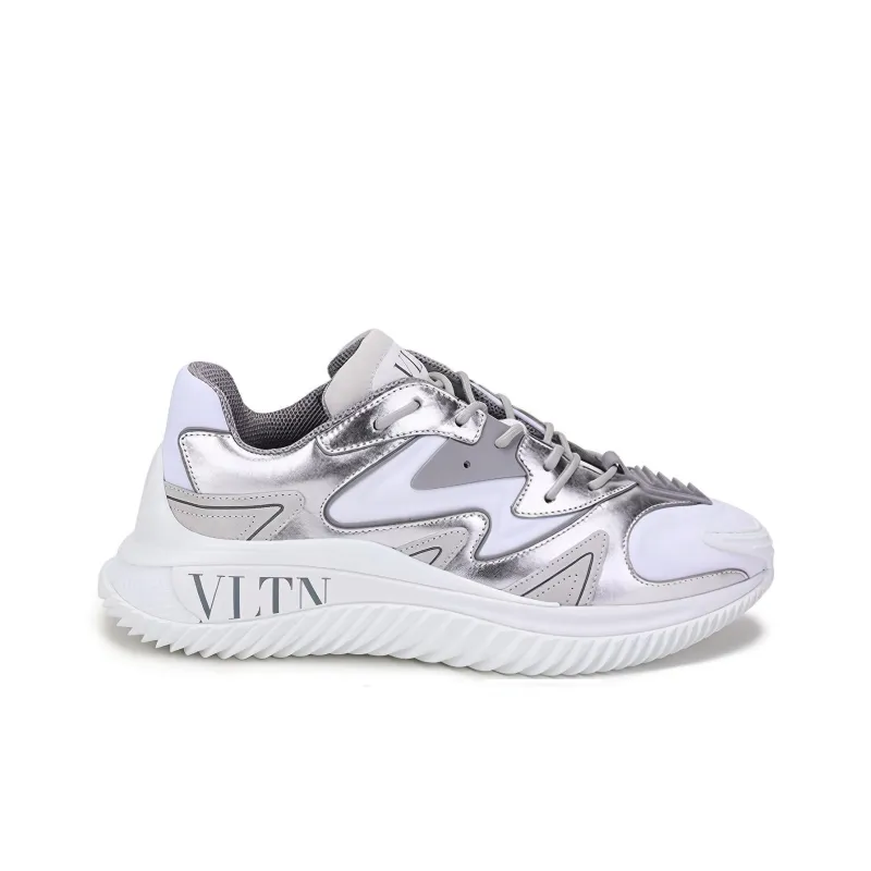 Valentino Wade Runner Low Top Casual Shoes Men's White-1