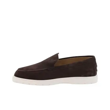 TOD'S Logo Embossed Slip On Loafers