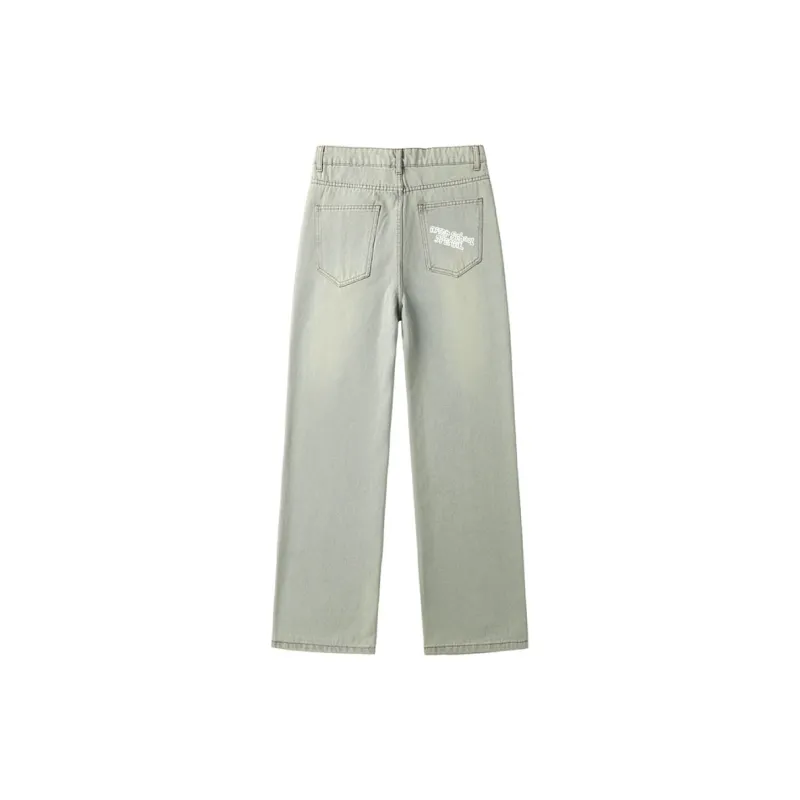 AFTER SCHOOL SPECIAL Jeans Unisex Yellow Mud-1