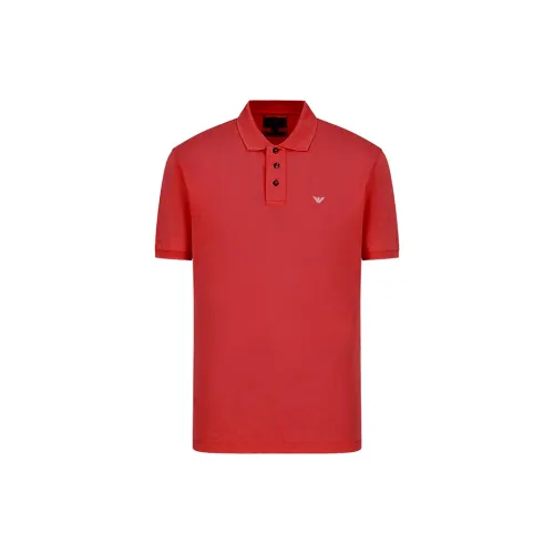 EMPORIO ARMANI Polo Shirts Men Red