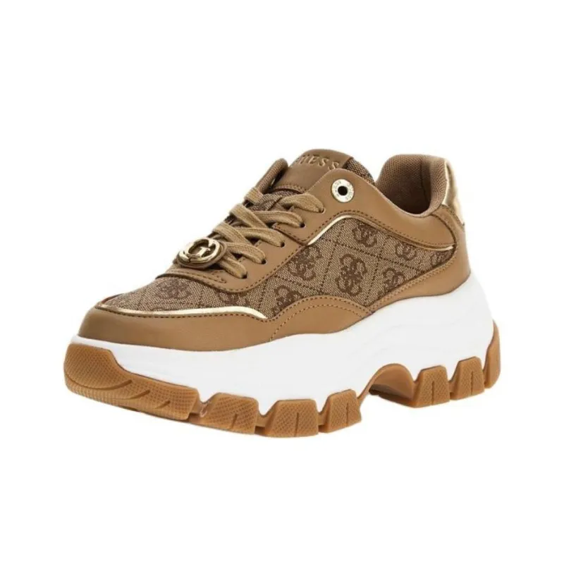 GUESS Berrett Low-Top Casual Shoes 6.5cm Women's Brown-2