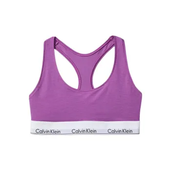 CALVIN KLEIN Bra Women's Purple